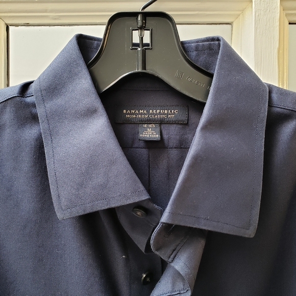 Banana Republic Other - Banana Republic Navy Dress Shirt